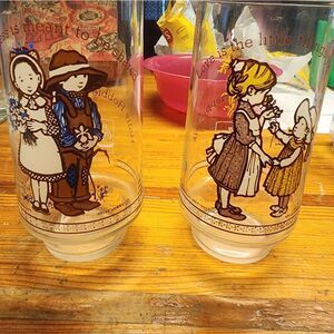 Vintage Coca-Cola Holly Hobbie‎ Glasses